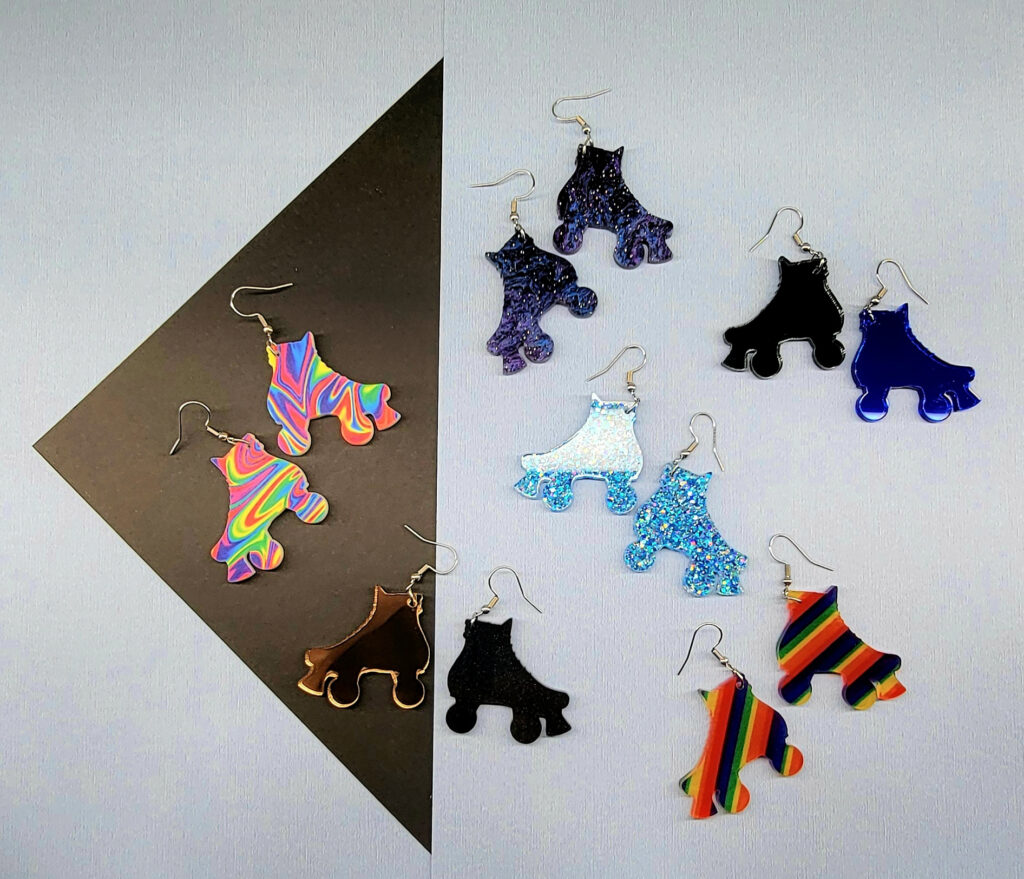 Skate Earrings