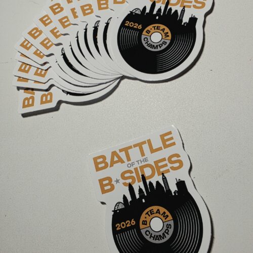 Battle of the B-Sides Sticker